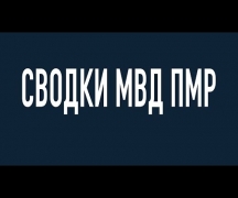 Cводки МВД ПМР (29.01-04.02.21)